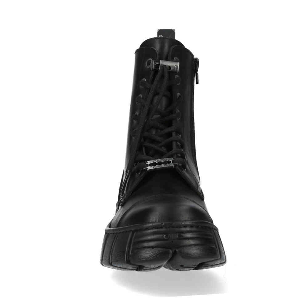 New Rock - M-WALL083CCT-S7 Enkellaars - Zwart
